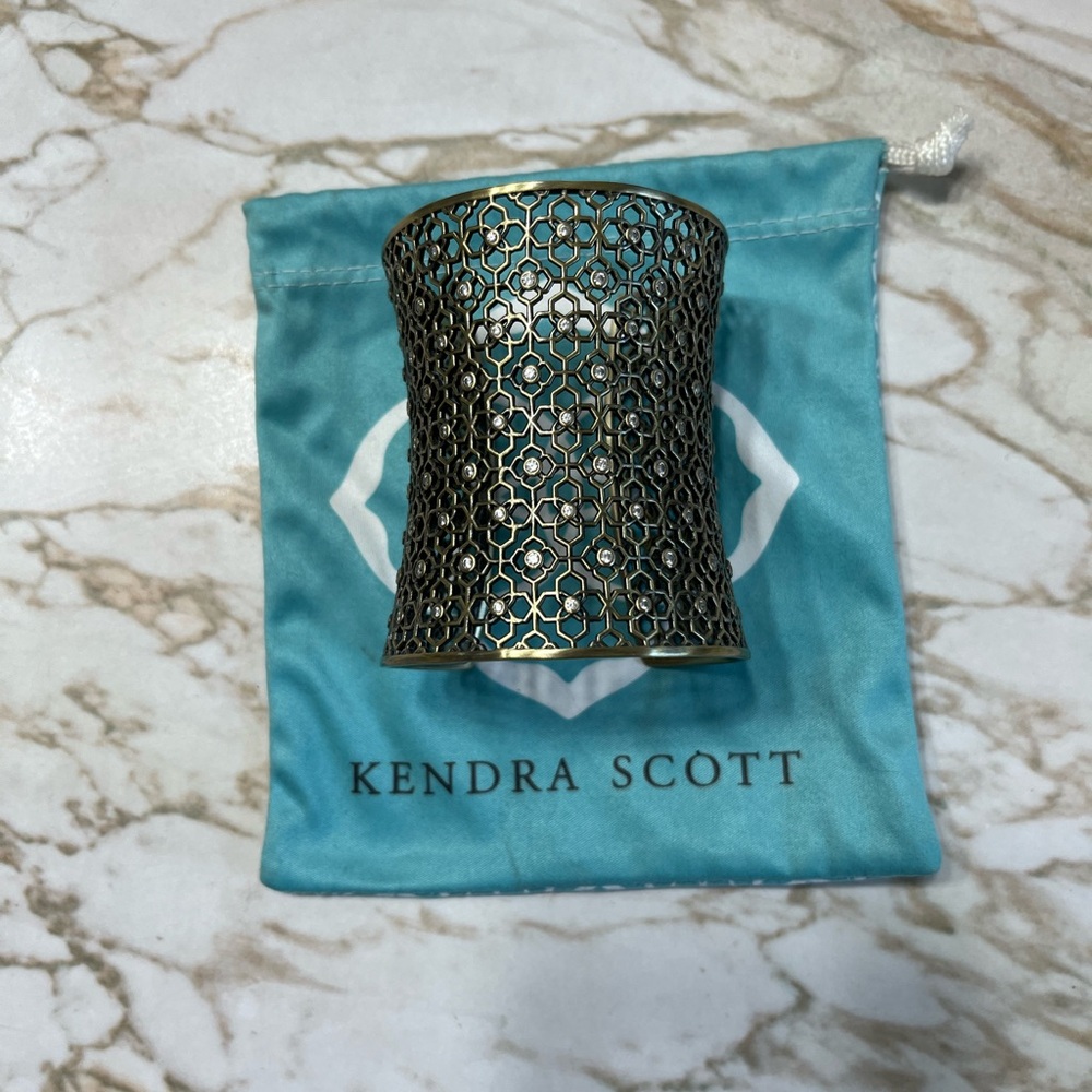 Kendra Scott bronze cuff bracelet